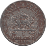 1950 EAST AFRICA ONE SHILLING - WORLD COINS - Cambridgeshire Coins