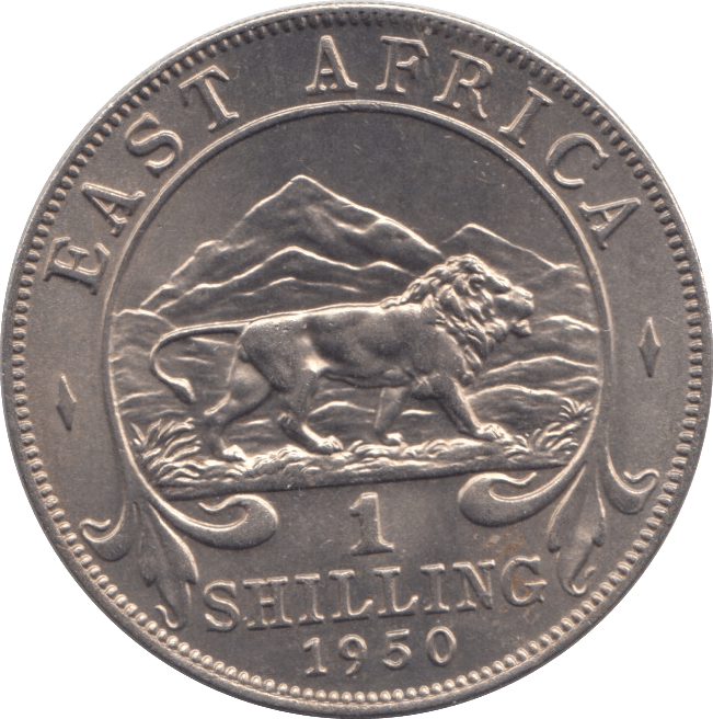 1950 EAST AFRICA ONE SHILLING - WORLD COINS - Cambridgeshire Coins