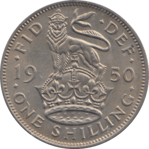 1950 ENGLISH SHILLING ( UNC ) - SHILLING - Cambridgeshire Coins