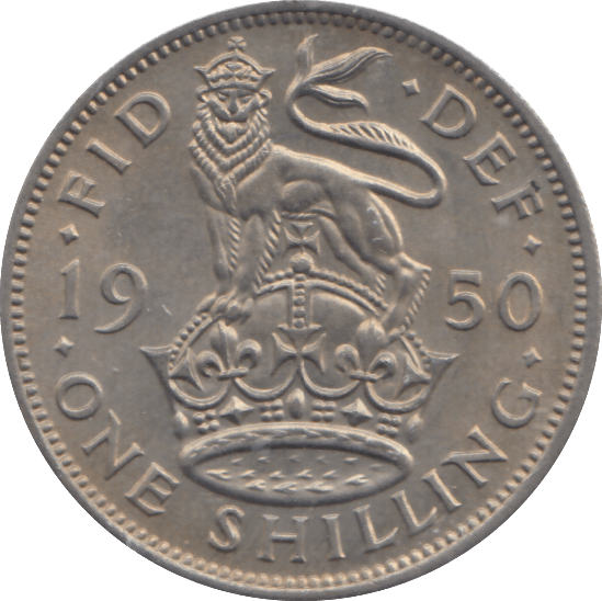 1950 ENGLISH SHILLING ( UNC ) - SHILLING - Cambridgeshire Coins