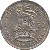 1950 ENGLISH SHILLING ( UNC ) - SHILLING - Cambridgeshire Coins