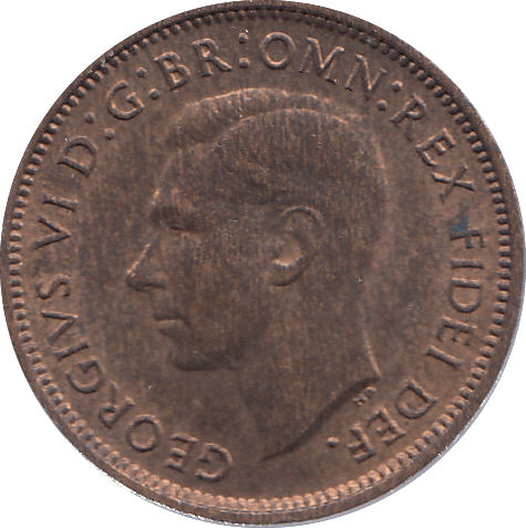 1950 FARTHING ( AUNC ) - FARTHING - Cambridgeshire Coins