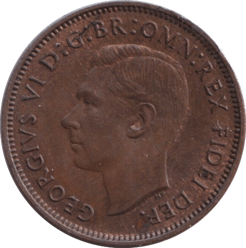 1950 FARTHING ( AUNC ) - FARTHING - Cambridgeshire Coins
