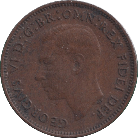 1950 FARTHING ( GVF ) - FARTHING - Cambridgeshire Coins