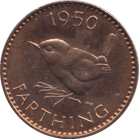 1950 FARTHING ( PROOF ) - Farthing - Cambridgeshire Coins