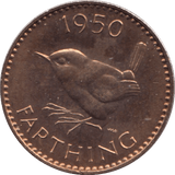 1950 FARTHING ( PROOF ) - Farthing - Cambridgeshire Coins