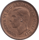 1950 FARTHING ( UNC ) - FARTHING - Cambridgeshire Coins