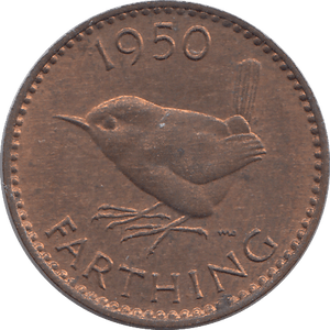1950 FARTHING ( UNC ) - HALFPENNY - Cambridgeshire Coins