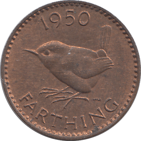 1950 FARTHING ( UNC ) - HALFPENNY - Cambridgeshire Coins