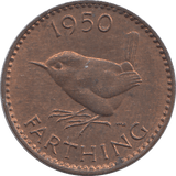 1950 FARTHING ( UNC ) - HALFPENNY - Cambridgeshire Coins