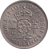 1950 FLORIN ( UNC ) - FLORIN - Cambridgeshire Coins