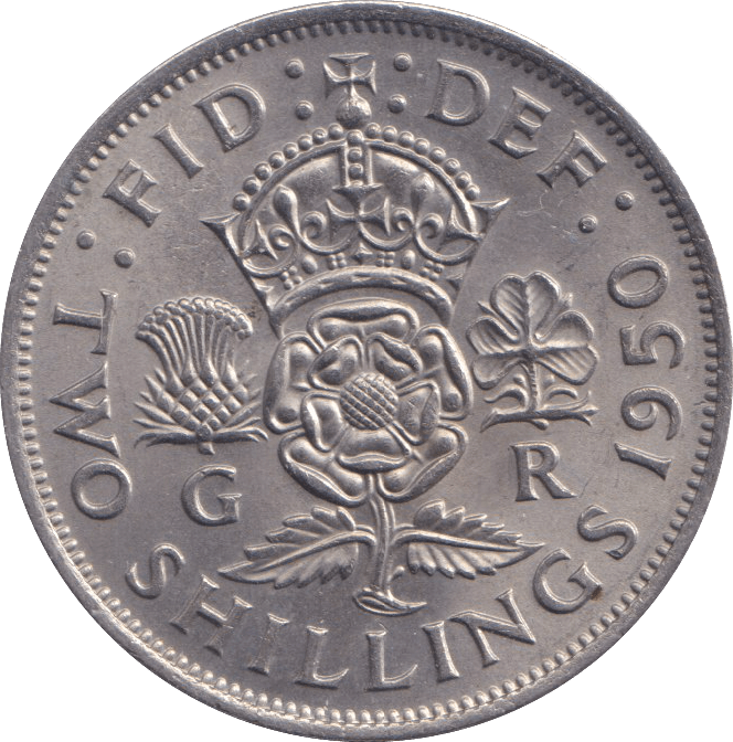 1950 FLORIN ( UNC ) - FLORIN - Cambridgeshire Coins