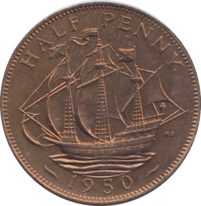 1950 HALF PENNY ( PROOF ) - HALFPENNY - Cambridgeshire Coins