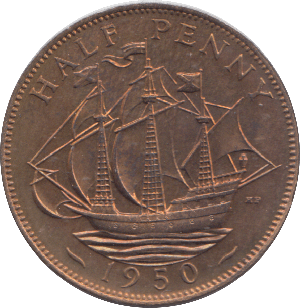 1950 HALF PENNY ( PROOF ) - HALFPENNY - Cambridgeshire Coins