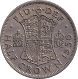 1950 HALFCROWN ( EF ) - HALFCROWN - Cambridgeshire Coins