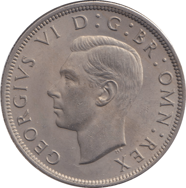 1950 HALFCROWN ( UNC ) 3 - HALFCROWN - Cambridgeshire Coins