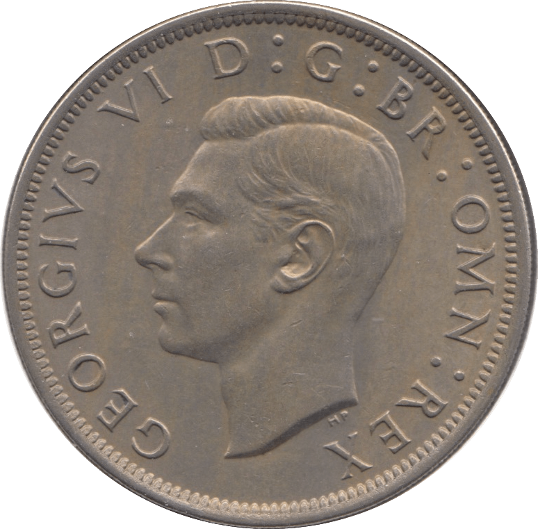 1950 HALFCROWN ( UNC ) - Halfcrown - Cambridgeshire Coins