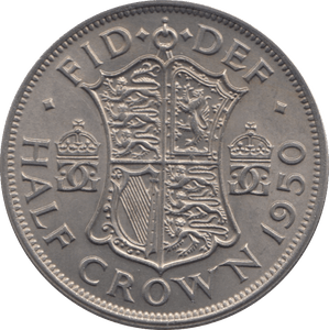 1950 HALFCROWN ( UNC ) - HALFCROWN - Cambridgeshire Coins