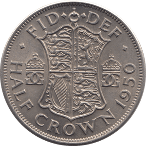 1950 HALFCROWN ( UNC ) - HALFCROWN - Cambridgeshire Coins