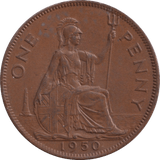 1950 PENNY ( AUNC ) - PENNY - Cambridgeshire Coins