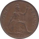 1950 PENNY ( AUNC ) - PENNY - Cambridgeshire Coins