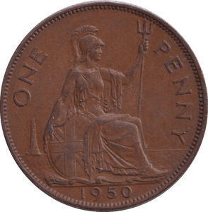 1950 PENNY ( AUNC ) - PENNY - Cambridgeshire Coins