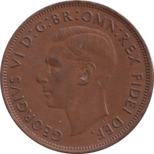 1950 PENNY ( AUNC ) - PENNY - Cambridgeshire Coins