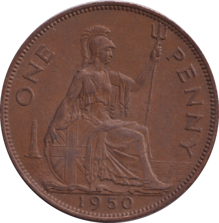 1950 PENNY ( AUNC ) - PENNY - Cambridgeshire Coins