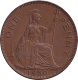 1950 PENNY ( AUNC ) - PENNY - Cambridgeshire Coins