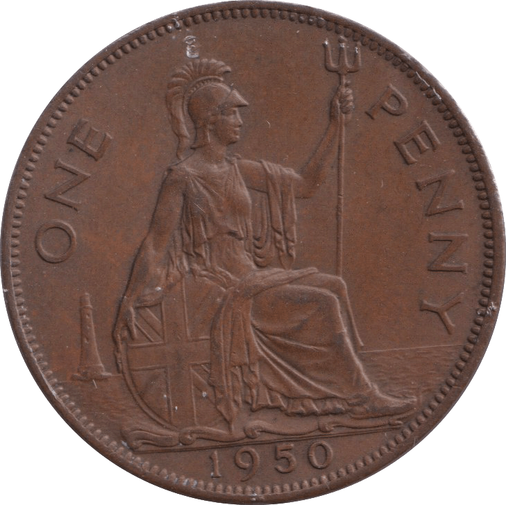 1950 PENNY ( AUNC ) - PENNY - Cambridgeshire Coins