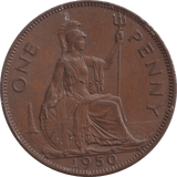 1950 PENNY ( AUNC ) - PENNY - Cambridgeshire Coins
