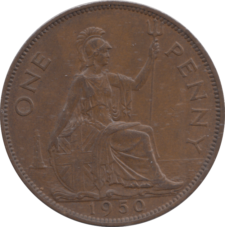 1950 PENNY ( EF ) - PENNY - Cambridgeshire Coins