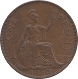 1950 PENNY ( EF ) - PENNY - Cambridgeshire Coins