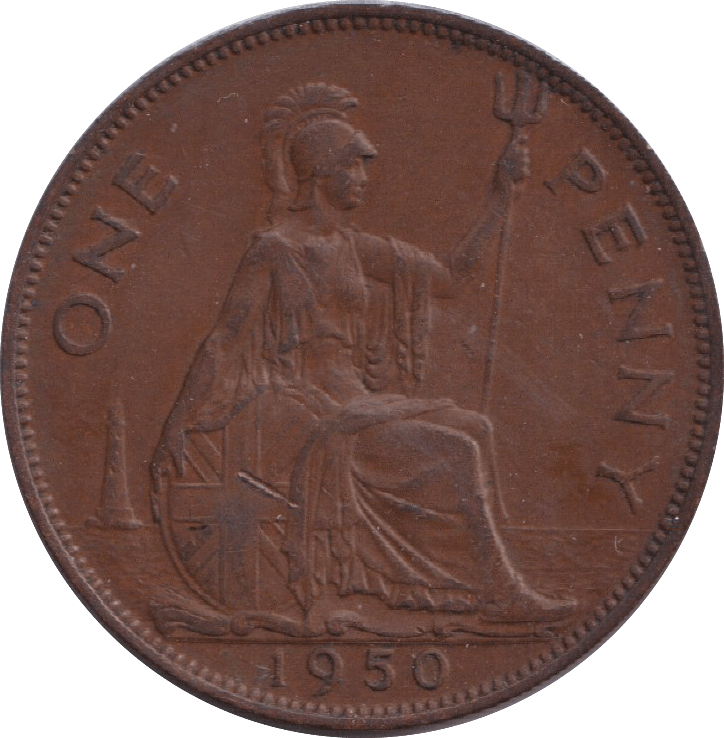 1950 PENNY ( EF ) - PENNY - Cambridgeshire Coins