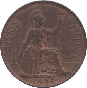 1950 PENNY ( EF ) - PENNY - Cambridgeshire Coins