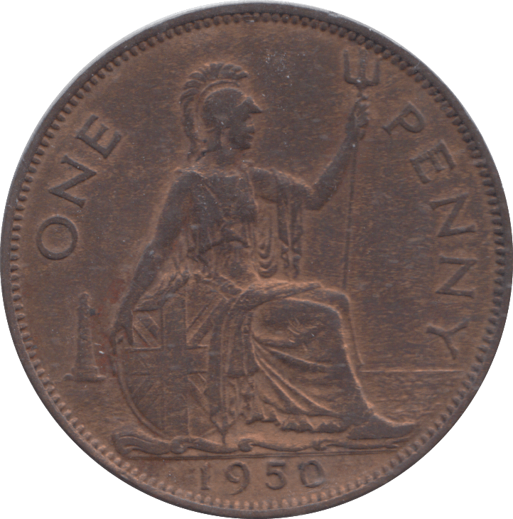 1950 PENNY ( EF ) - PENNY - Cambridgeshire Coins