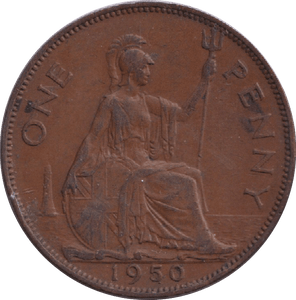 1950 PENNY ( EF ) - PENNY - Cambridgeshire Coins