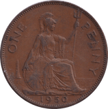 1950 PENNY ( EF ) - PENNY - Cambridgeshire Coins