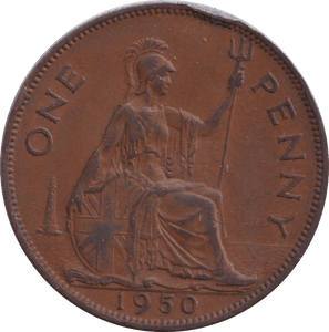 1950 PENNY ( EF ) - PENNY - Cambridgeshire Coins
