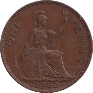 1950 PENNY ( EF ) - PENNY - Cambridgeshire Coins