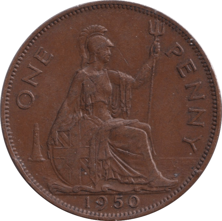 1950 PENNY ( EF ) - PENNY - Cambridgeshire Coins