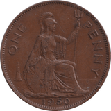 1950 PENNY ( EF ) - PENNY - Cambridgeshire Coins