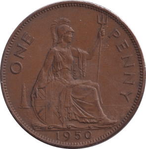 1950 PENNY ( EF ) - PENNY - Cambridgeshire Coins