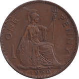 1950 PENNY ( EF ) - PENNY - Cambridgeshire Coins