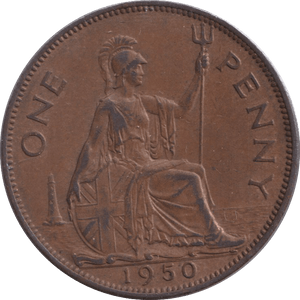 1950 PENNY ( EF ) - PENNY - Cambridgeshire Coins