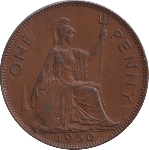 1950 PENNY ( EF ) - PENNY - Cambridgeshire Coins