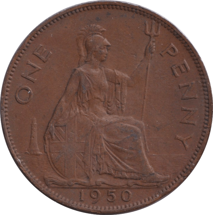 1950 PENNY ( EF ) - PENNY - Cambridgeshire Coins