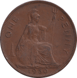 1950 PENNY ( EF ) - PENNY - Cambridgeshire Coins