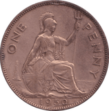 1950 PENNY ( FINE ) - PENNY - Cambridgeshire Coins