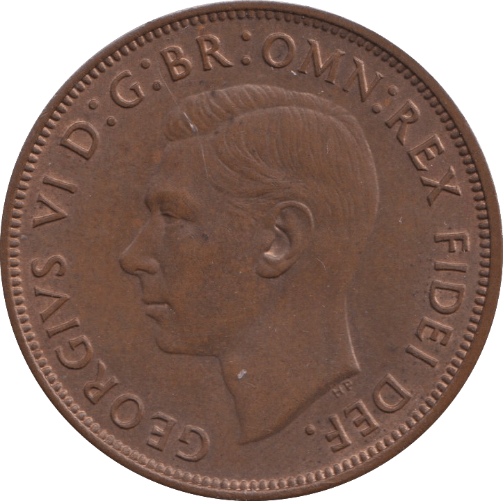 1950 PENNY GEORGE VI ( EF ) - PENNY - Cambridgeshire Coins